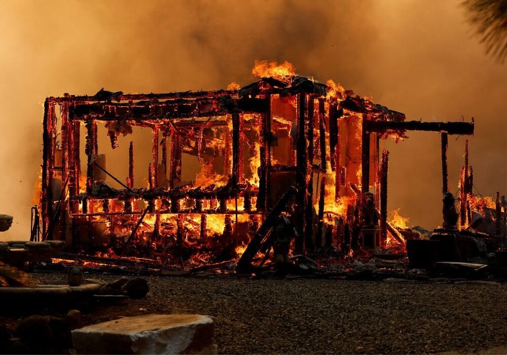 Oregon wildfire size