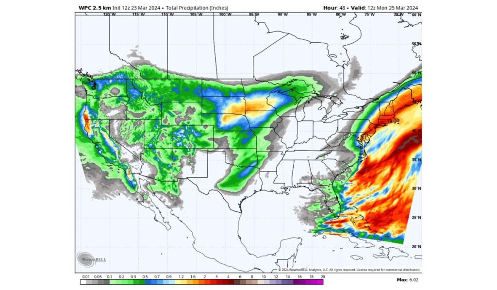 Major Storms United States