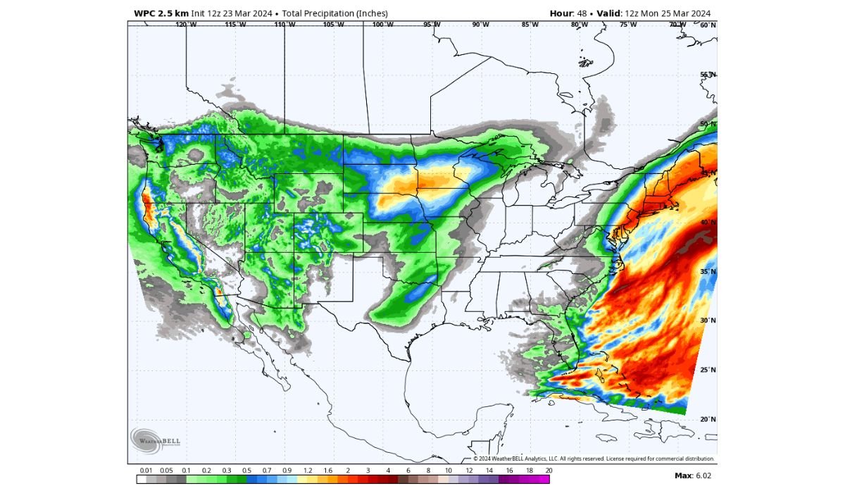 Major Storms United States