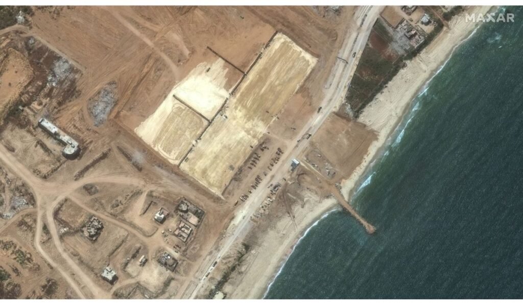 US military pier construction