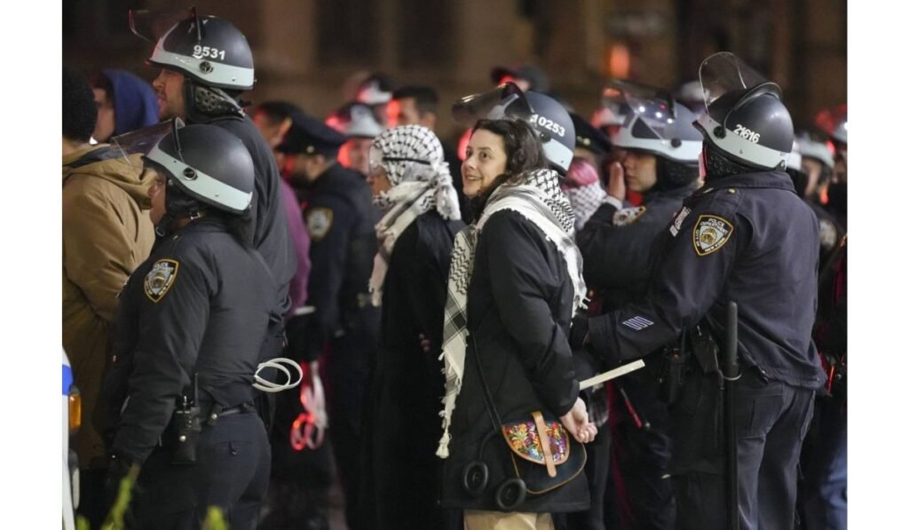 Columbia University raid