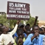 Russian troops entering Niger