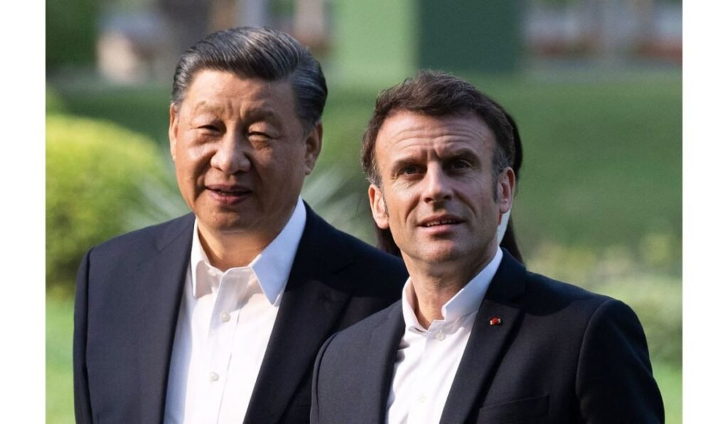Macron Presses Xi