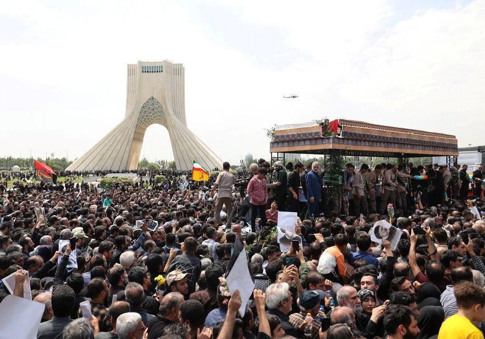 Raisi burial