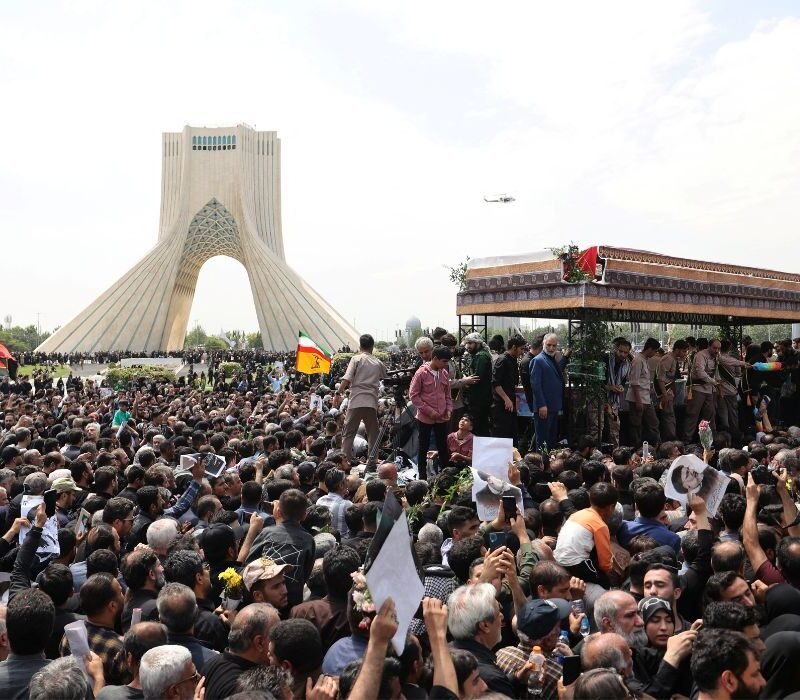 Raisi burial