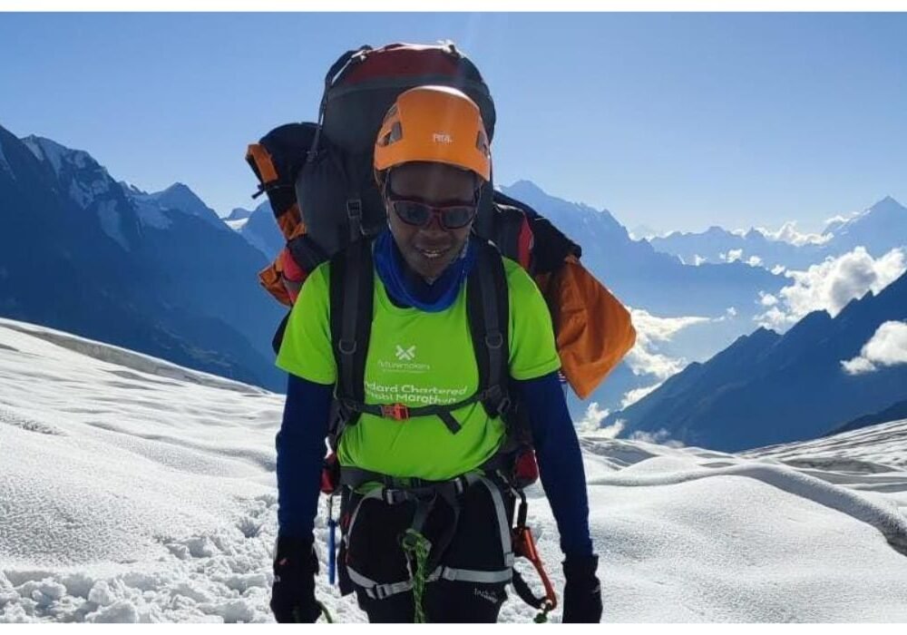 Kenyan climber Everest