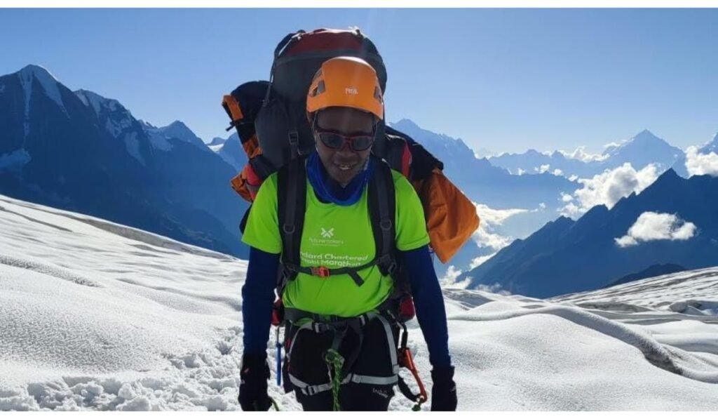 Kenyan climber Everest