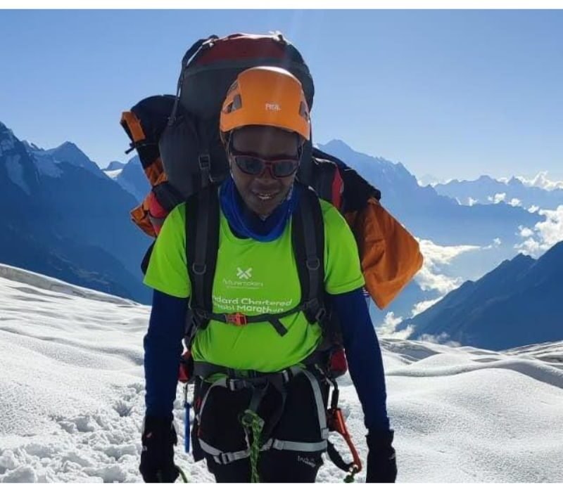 Kenyan climber Everest