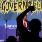 Trump Libertarian convention heckled