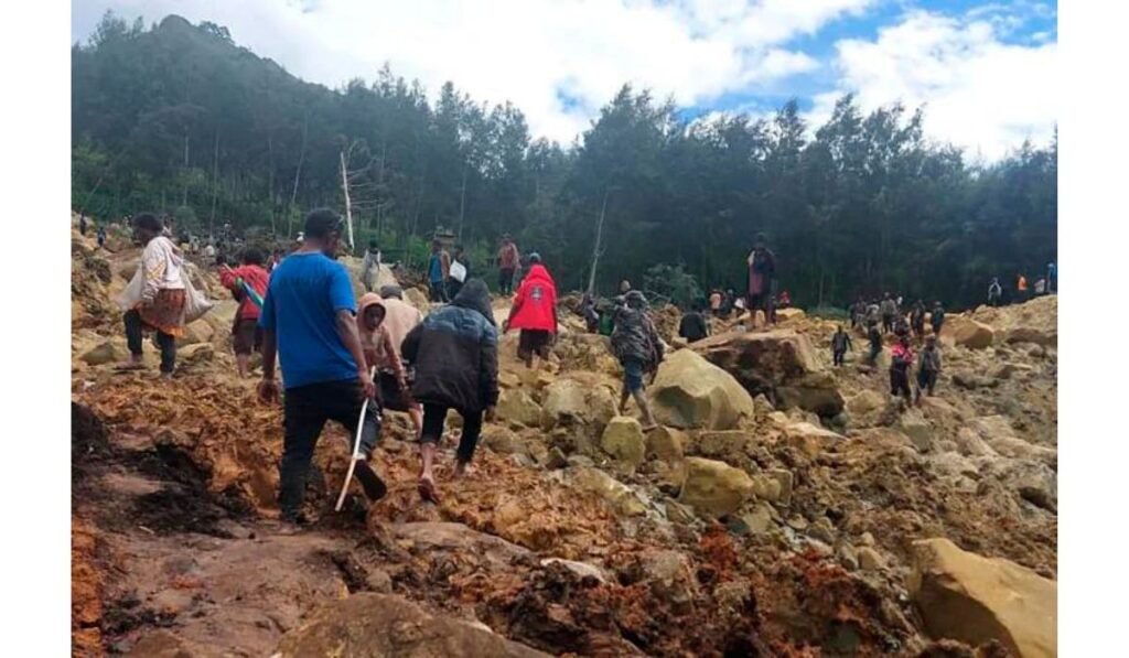 papua new guinea landslide