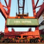 China exports rise