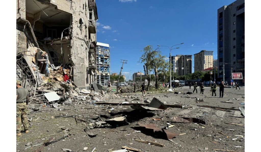 Kharkiv bomb attack