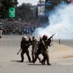 Kenya parliament protests