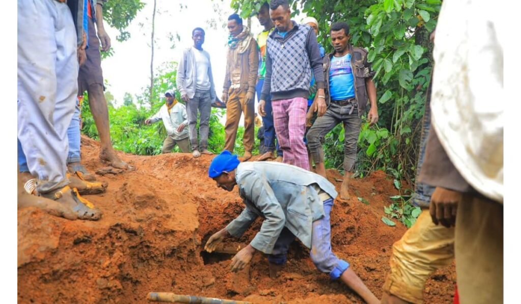 Ethiopian landslides death