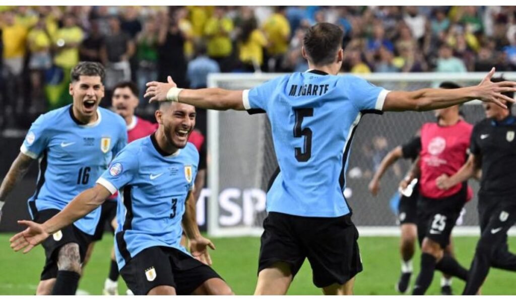 Uruguay beat Brazil