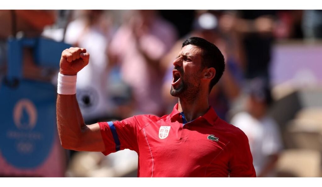 Djokovic historic gold