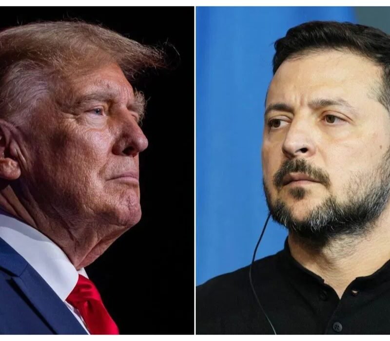 Trump blames Zelensky