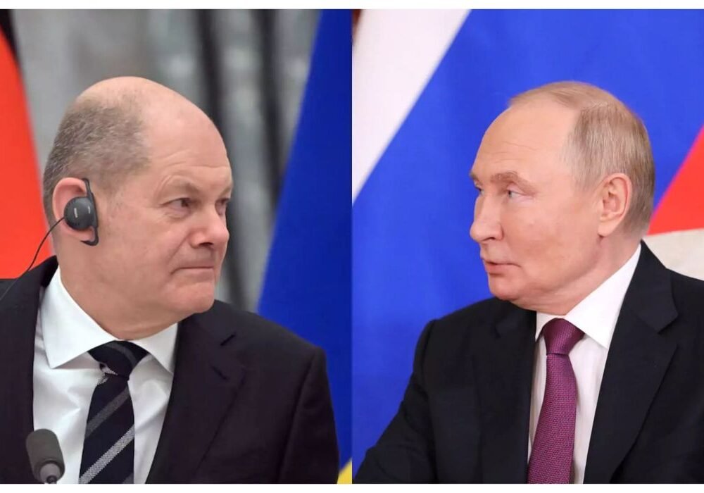 Scholz urges Putin